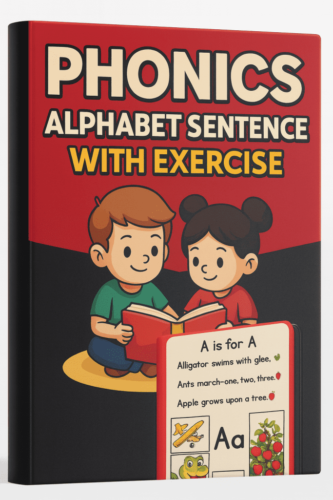 Phonics CVC Paragraph with Exercise